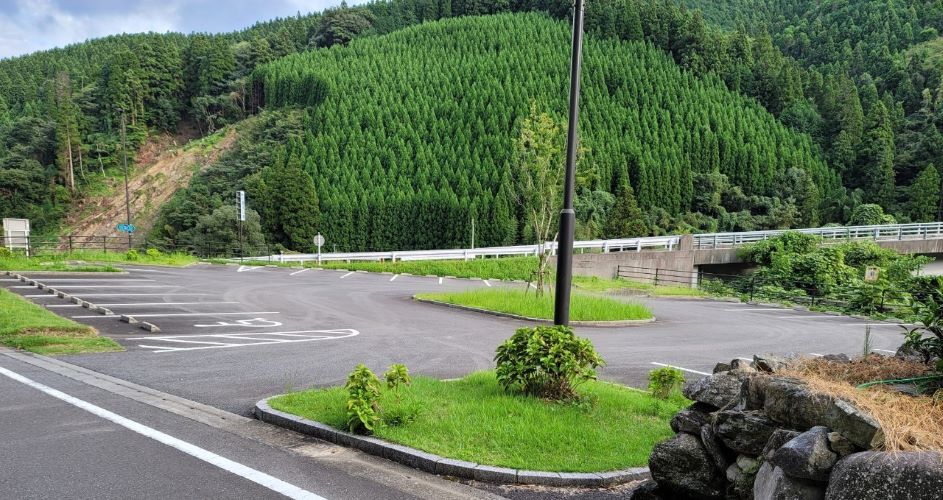 調音の滝の駐車場