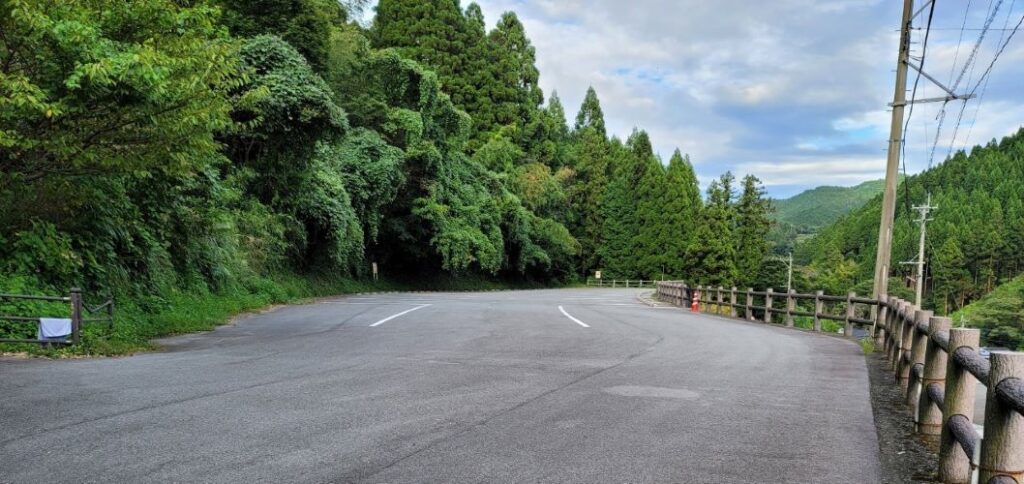 調音の滝の駐車場